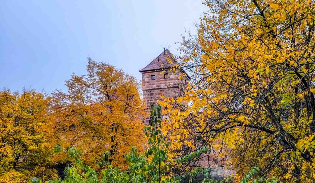 nuremburg city walls tower