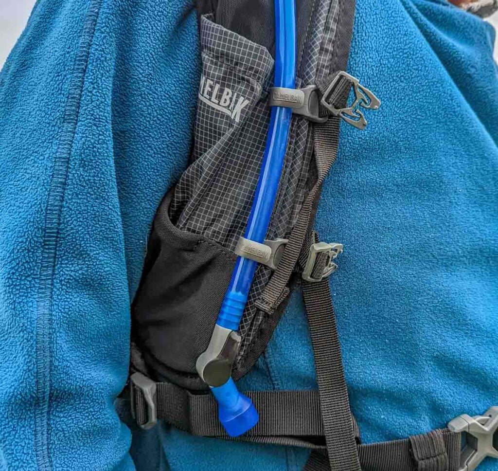 Octane 22 Hydration Backpack with drinking straw