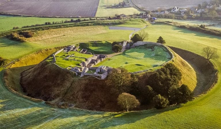 Old Sarum: Historic Site Of The Original Salisbury