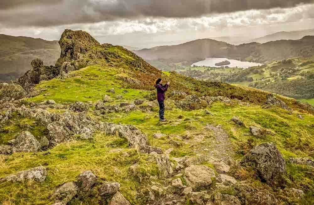 Lion and The Lamb rocks on Helm crag