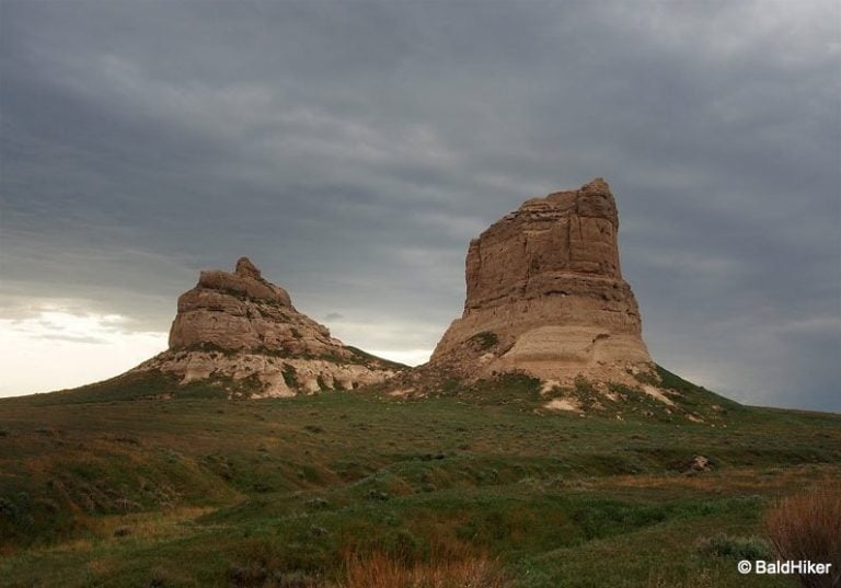 Nebraska: Courthouse and Jail Rocks