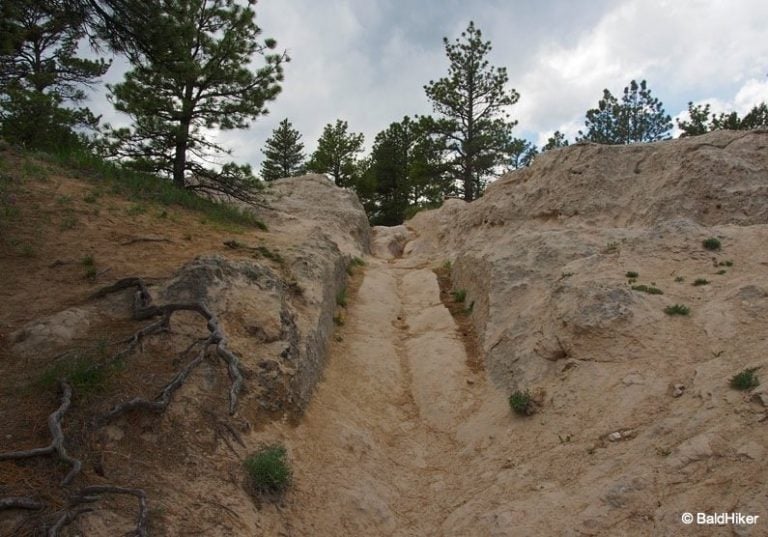 The Guernsey Wagon Ruts of the Oregon Trail