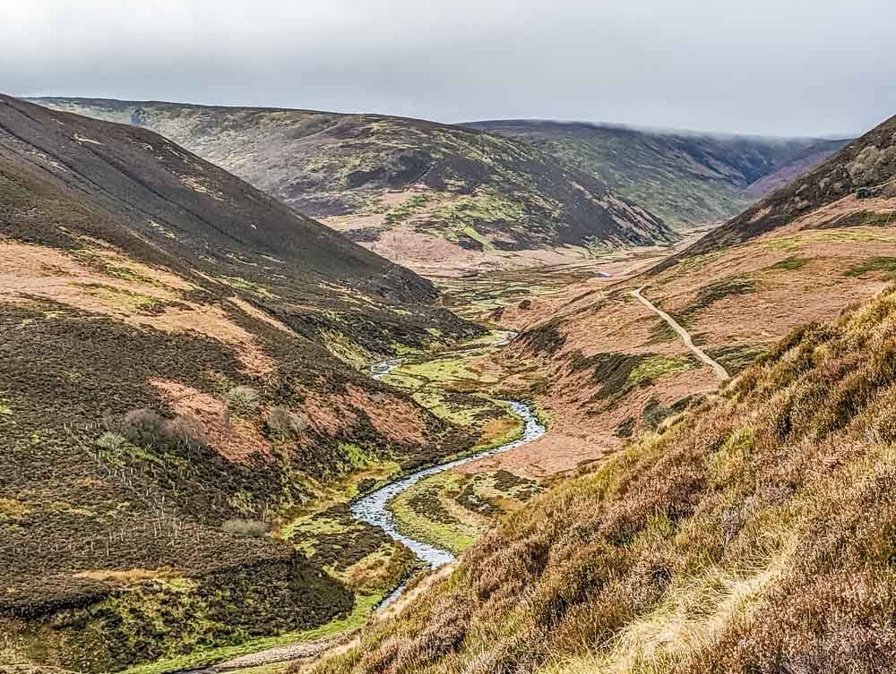 path and valley ahead