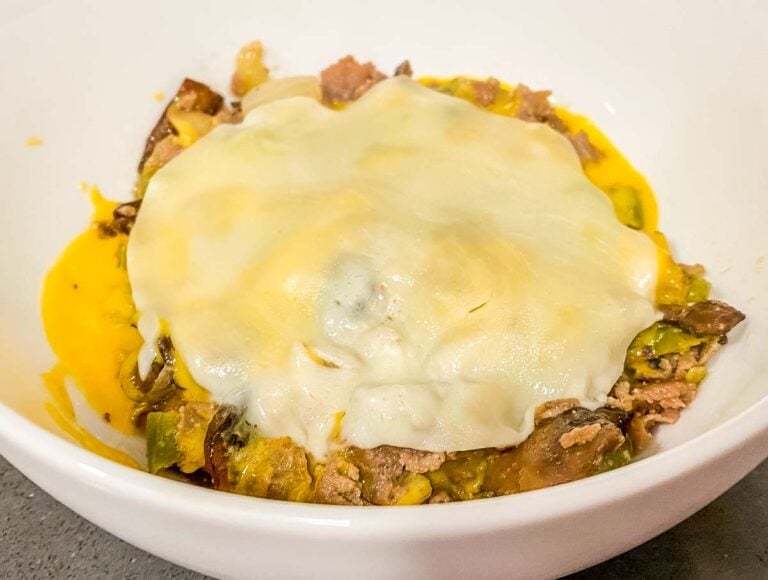 Low Carb Philly Cheesesteak Bowls