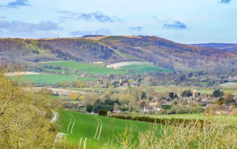 Parham Park and Rackham Banks Walk, South Downs