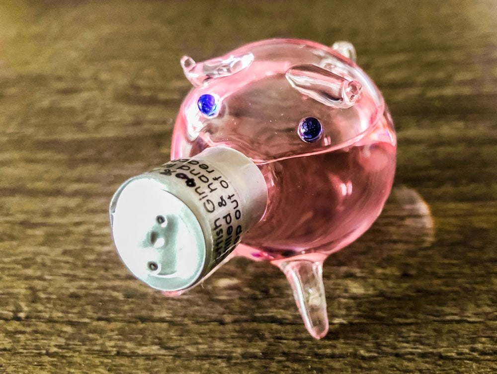 pig gin bottle