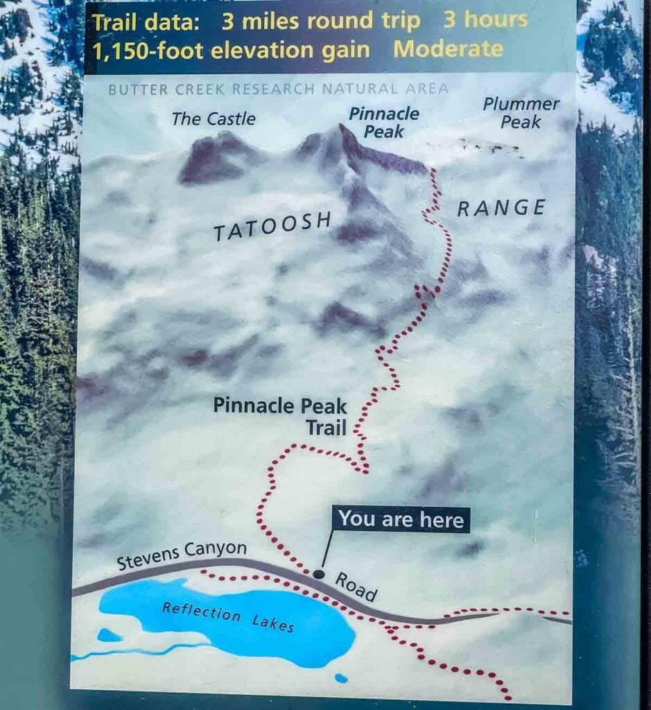 Pinnacle Peak Trail Map