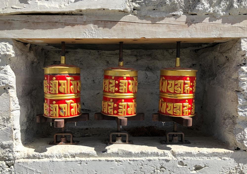 chame prayer wheels