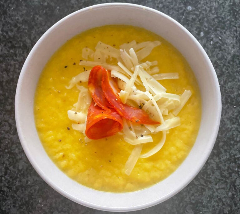 Simple Pumpkin and Garlic Soup Recipe