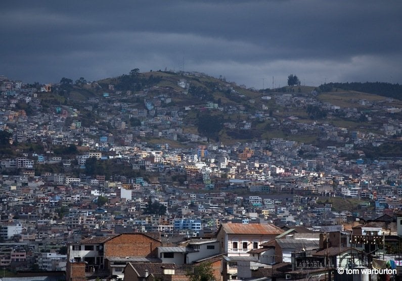 Quito capital city of Ecuador