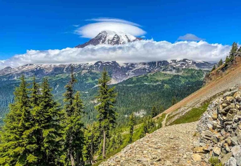 Pinnacle Peak Trail, Mt. Rainier, Washington