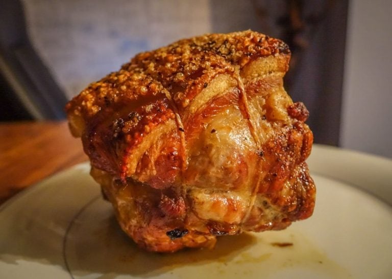 Roast Pork with Perfect Crackling and Mash Recipe