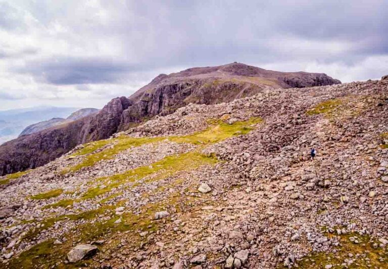 Scafell Pike From Borrowdale – England’s Highest Mountain