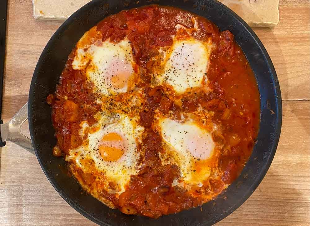 Shakshuka recipe made