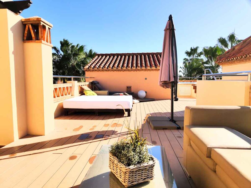 sun terrace Wyndham Grand Costa del Sol