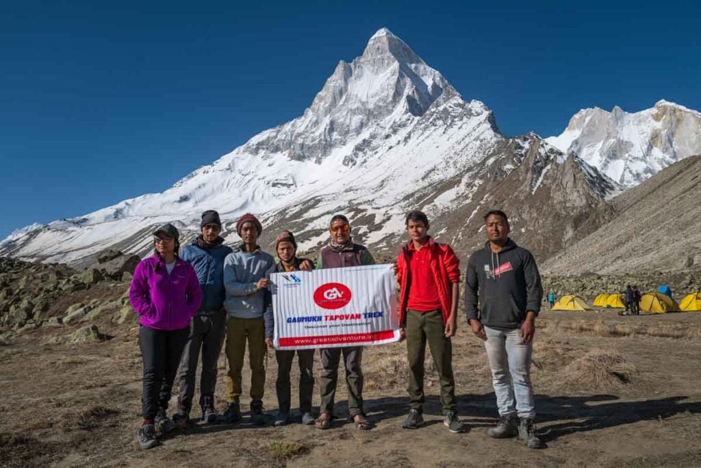 Tapovan Trek - our trekking crew