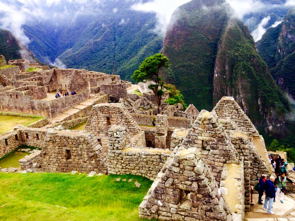 The city itself Machu Picchu