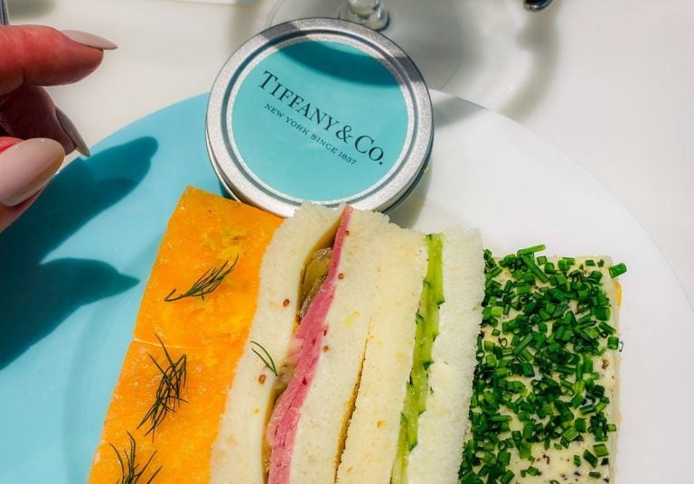 Afternoon Tea at Tiffany’s Blue Box Cafe, Harrods