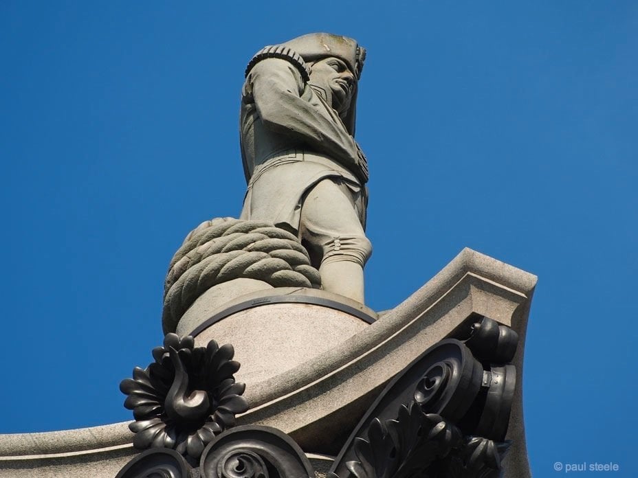 visiting trafalgar square