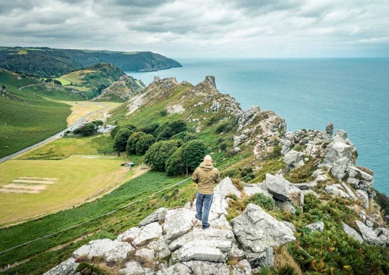 A Walk Of The Valley Of Rocks, Exmoor