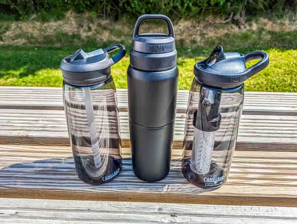 variety of camelbak bottles