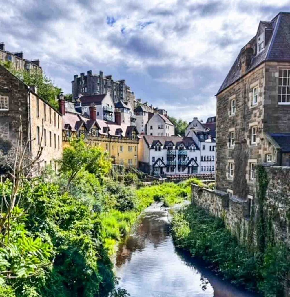 View of Dean Village