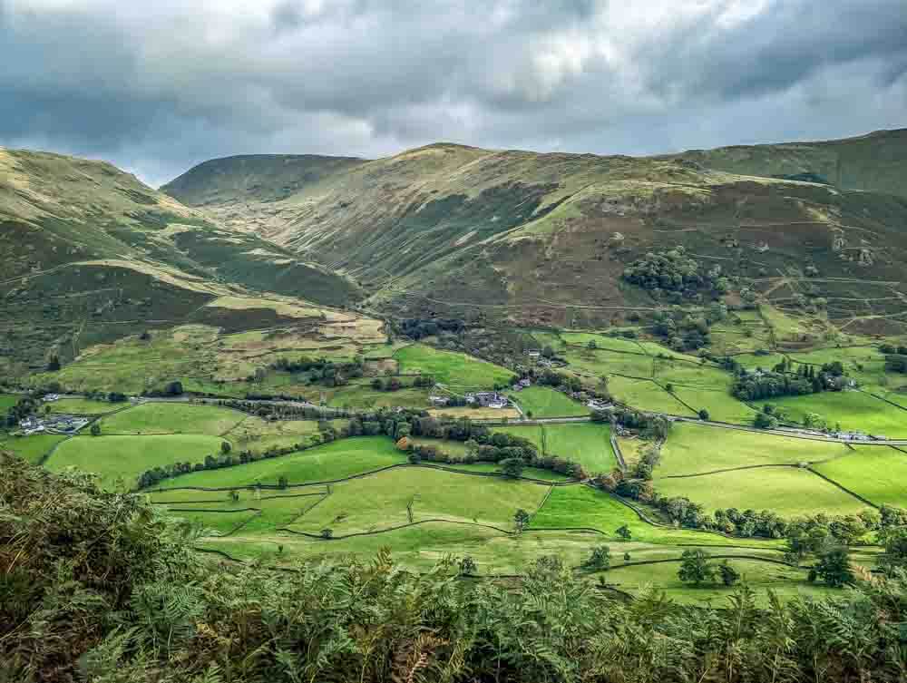 view of valley from helm crag