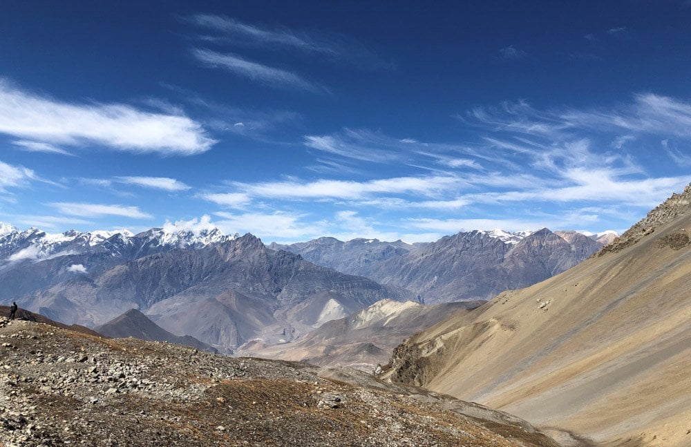 View to Mustang