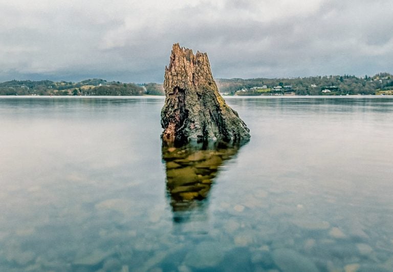 A Walk From Near Sawrey Along The Shore Of Windermere